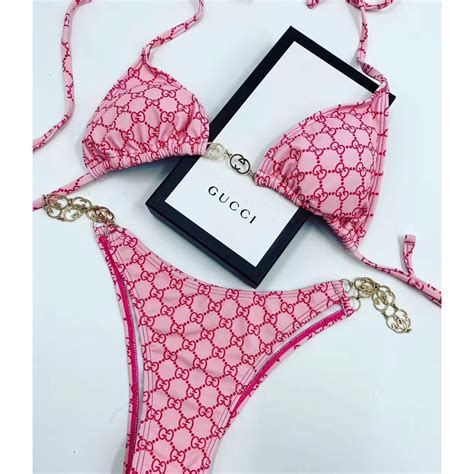 swimsuits gucci|women Gucci bikini.